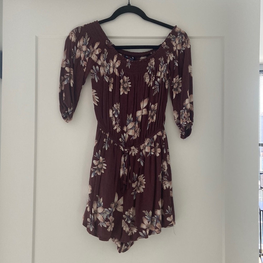 Off the shoulder romper